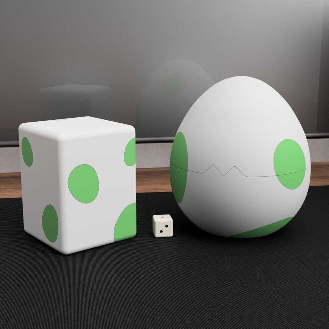 Super Mario Inspired Deck Boxes – Fits 100+ Card Commander Decks