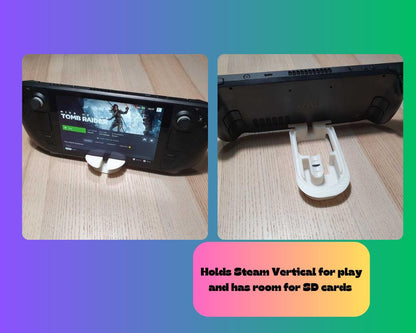 Steam Deck Charger Insert & Carrying Case Accessory | Portable Storage, Travel-Friendly Gaming Gear