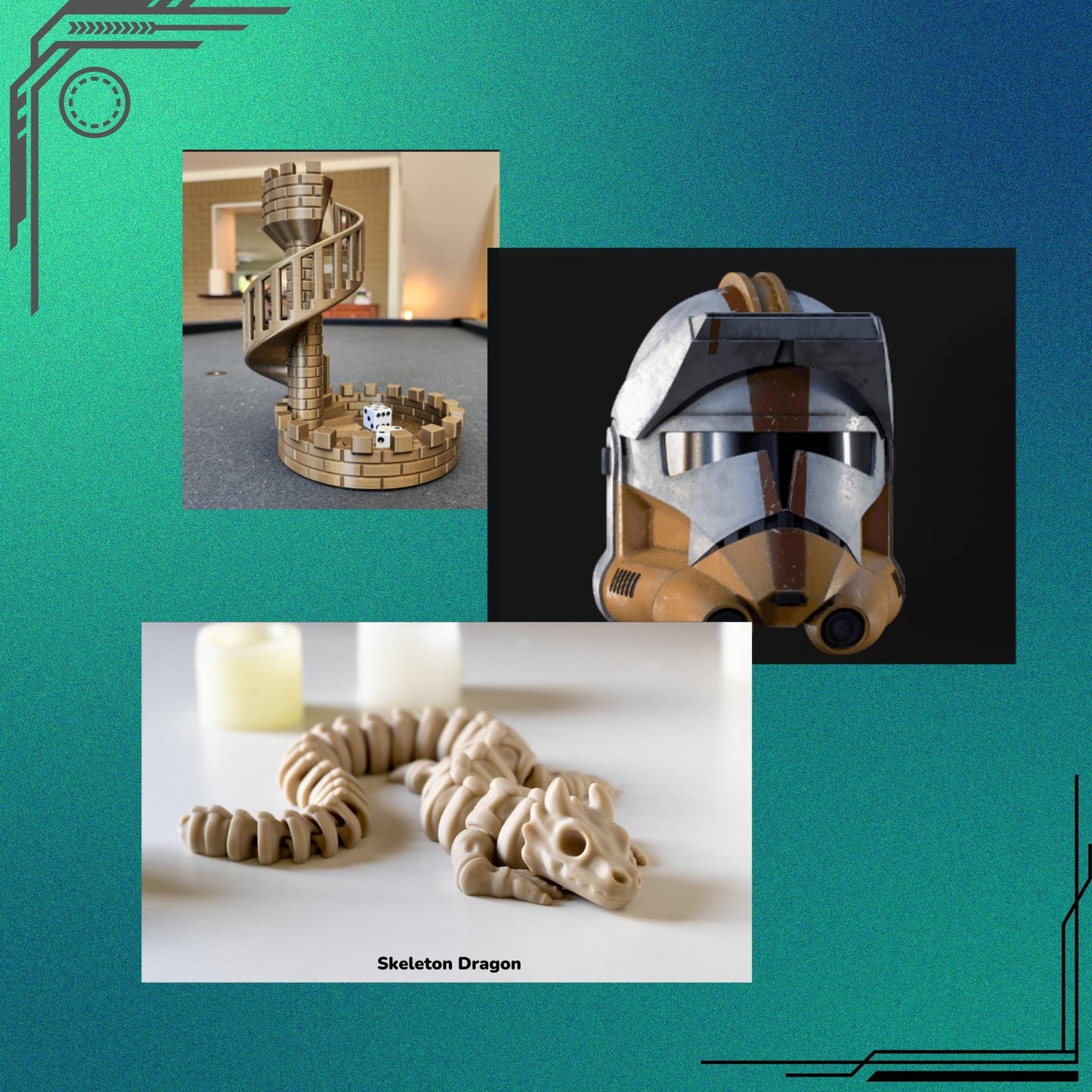 Custom 3d printing