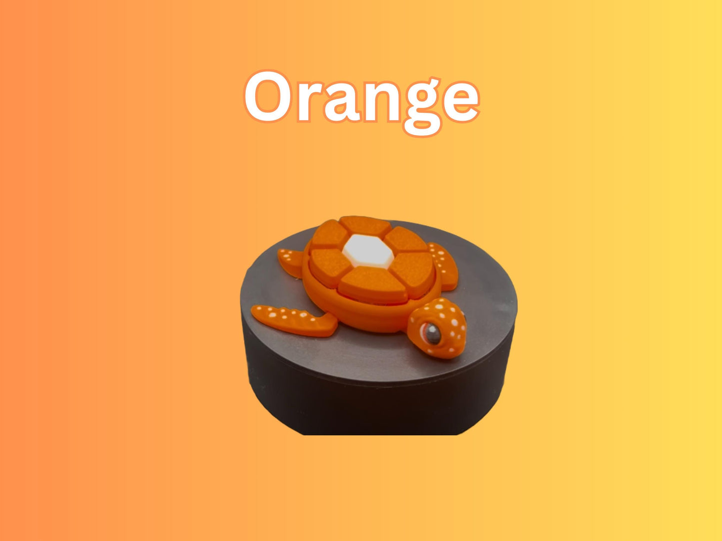 Fidget Clicker Turtle: 3D Printed Sensory Toy for Stress Relief