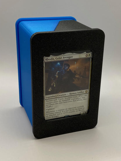 Commander Partner Deck Box for Magic: The Gathering EDH | Customizable 3D Printed Magnetic Card Storage