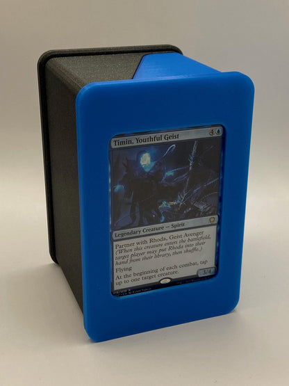 Commander Partner Deck Box for Magic: The Gathering EDH | Customizable 3D Printed Magnetic Card Storage