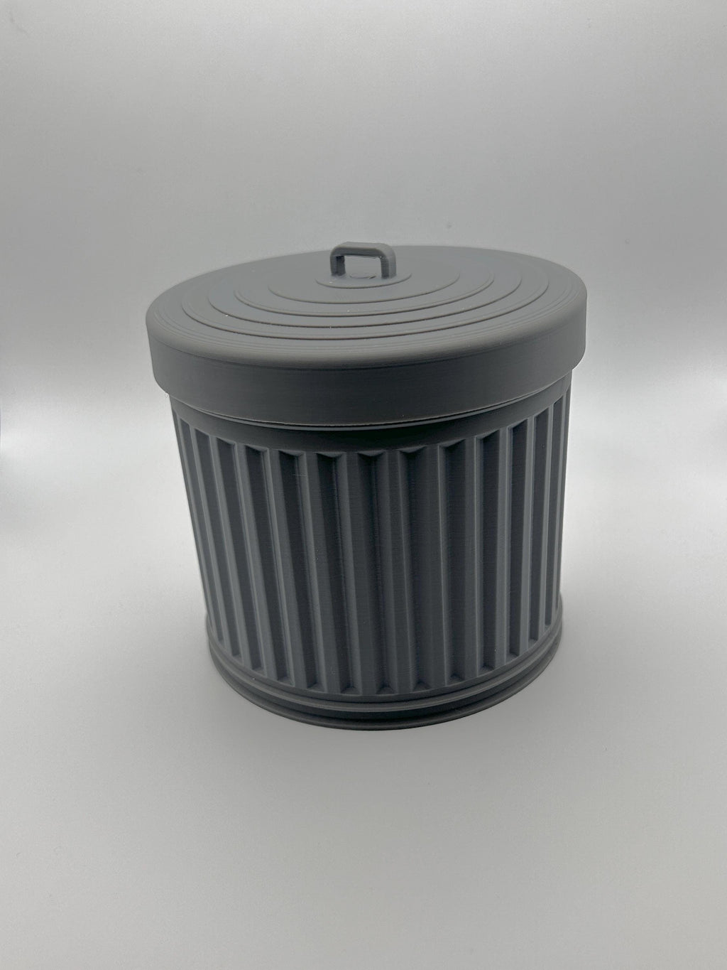 Trashcan MTG Deck Box: Commander EDH Card Storage with Screw on lid