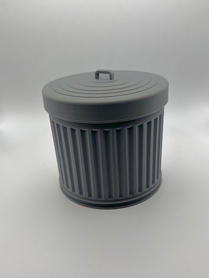 Trashcan MTG Deck Box: Commander EDH Card Storage with Screw on lid