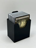 Durable Plastic MTG Cube Storage Organizer | 5 Removable Boxes for Lands, Commander Draft