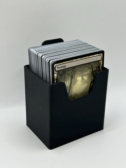Durable Plastic MTG Cube Storage Organizer | 5 Removable Boxes for Lands, Commander Draft