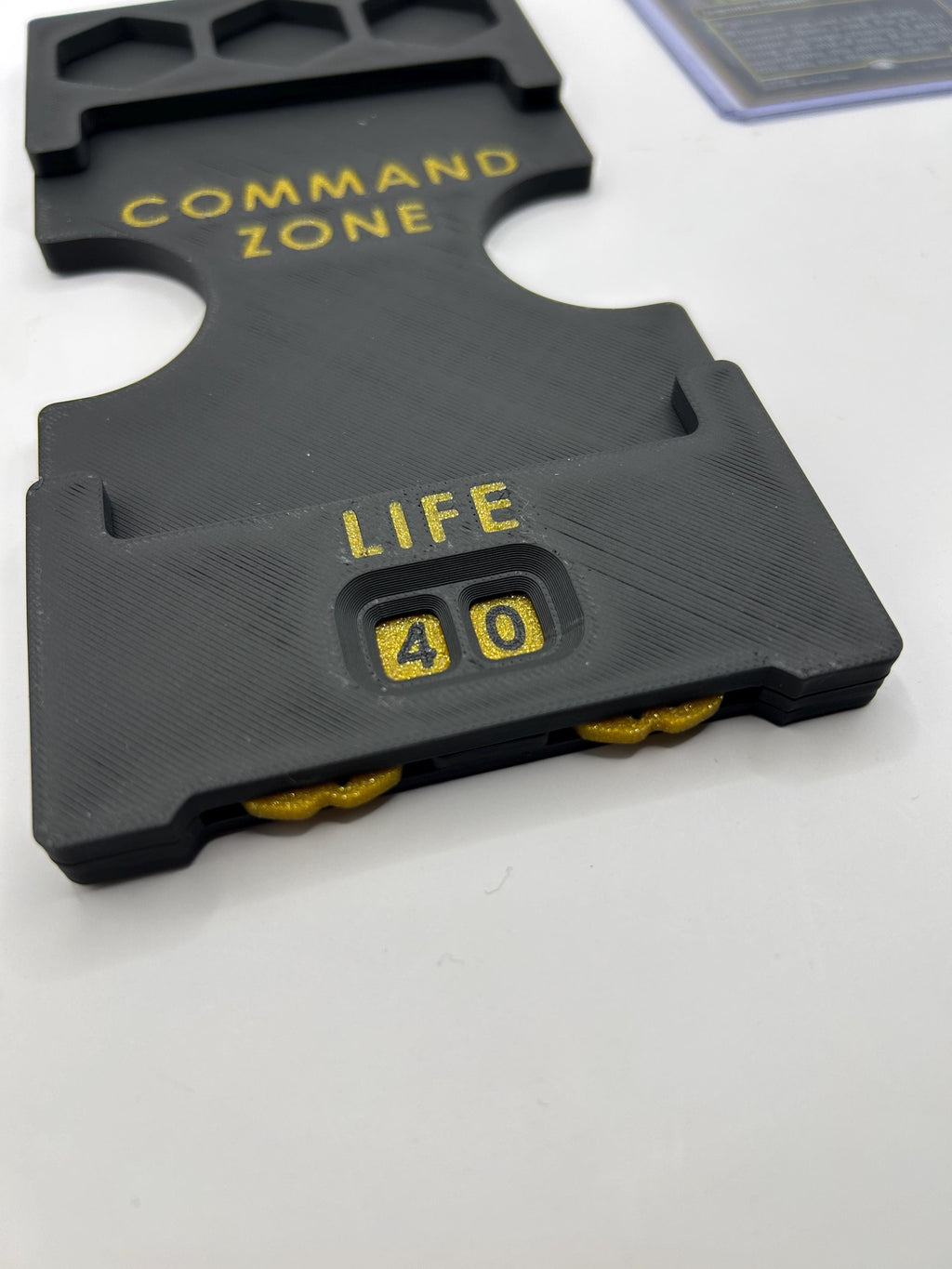 Magic Commander Station | Life Wheel, Commander Damage Trackers, Card Holder