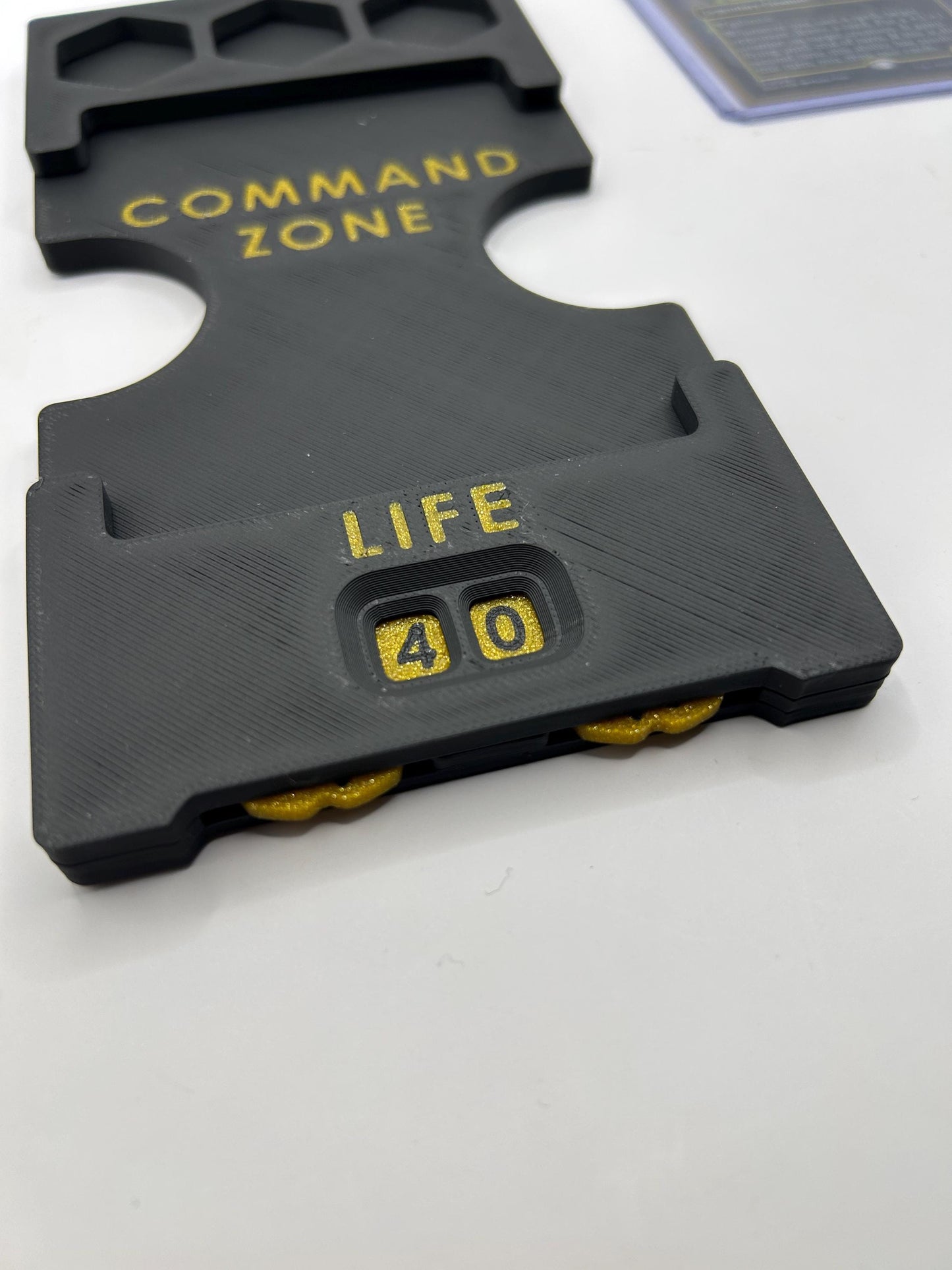 Magic Commander Station | Life Wheel, Commander Damage Trackers, Card Holder
