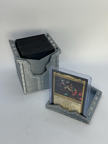 Toph Metalbending Deck Box – Avatar TCG Commander Card Holder (100+ Cards)