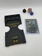 Magic Commander Station | Life Wheel, Commander Damage Trackers, Card Holder
