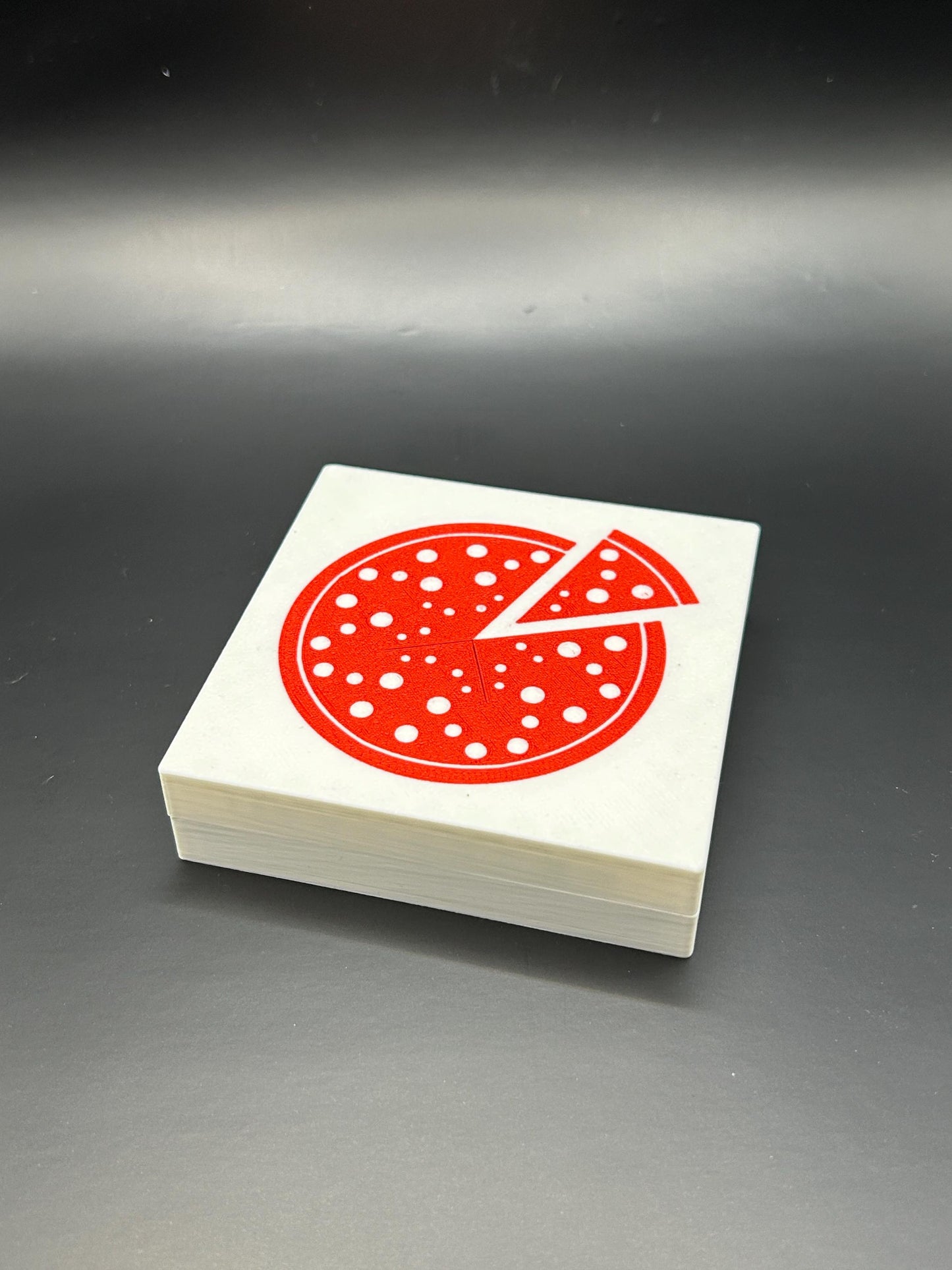 TMNT Pizza Dice Holder - Magic The Gathering Dice Box - Teenage Mutant Ninja Turtles Crossover