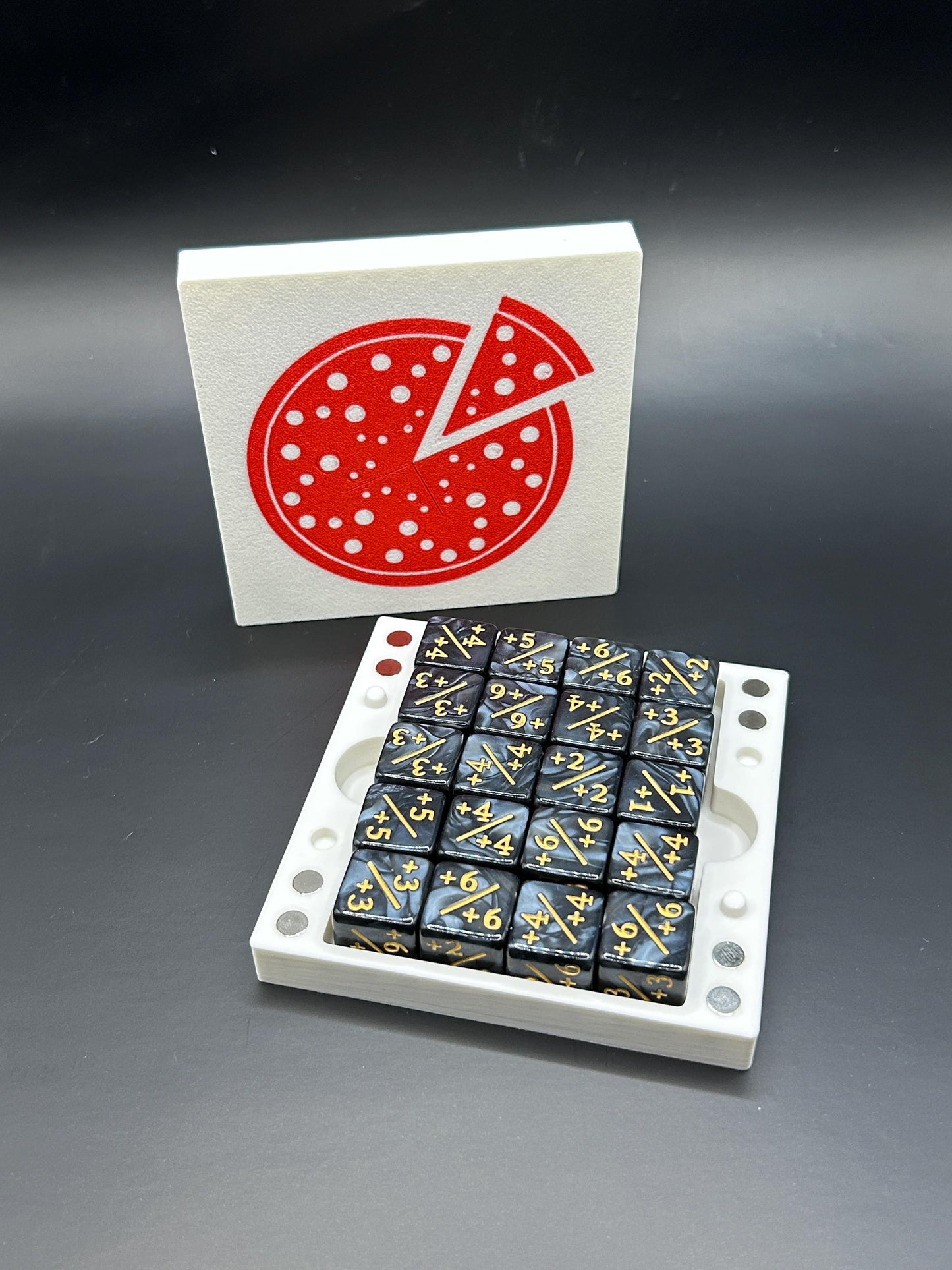 TMNT Pizza Dice Holder - Magic The Gathering Dice Box - Teenage Mutant Ninja Turtles Crossover