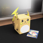 Pichu, Pikachu & Raichu Inspired Pokémon Deck Box – Magnetic TCG Storage for Trading Cards