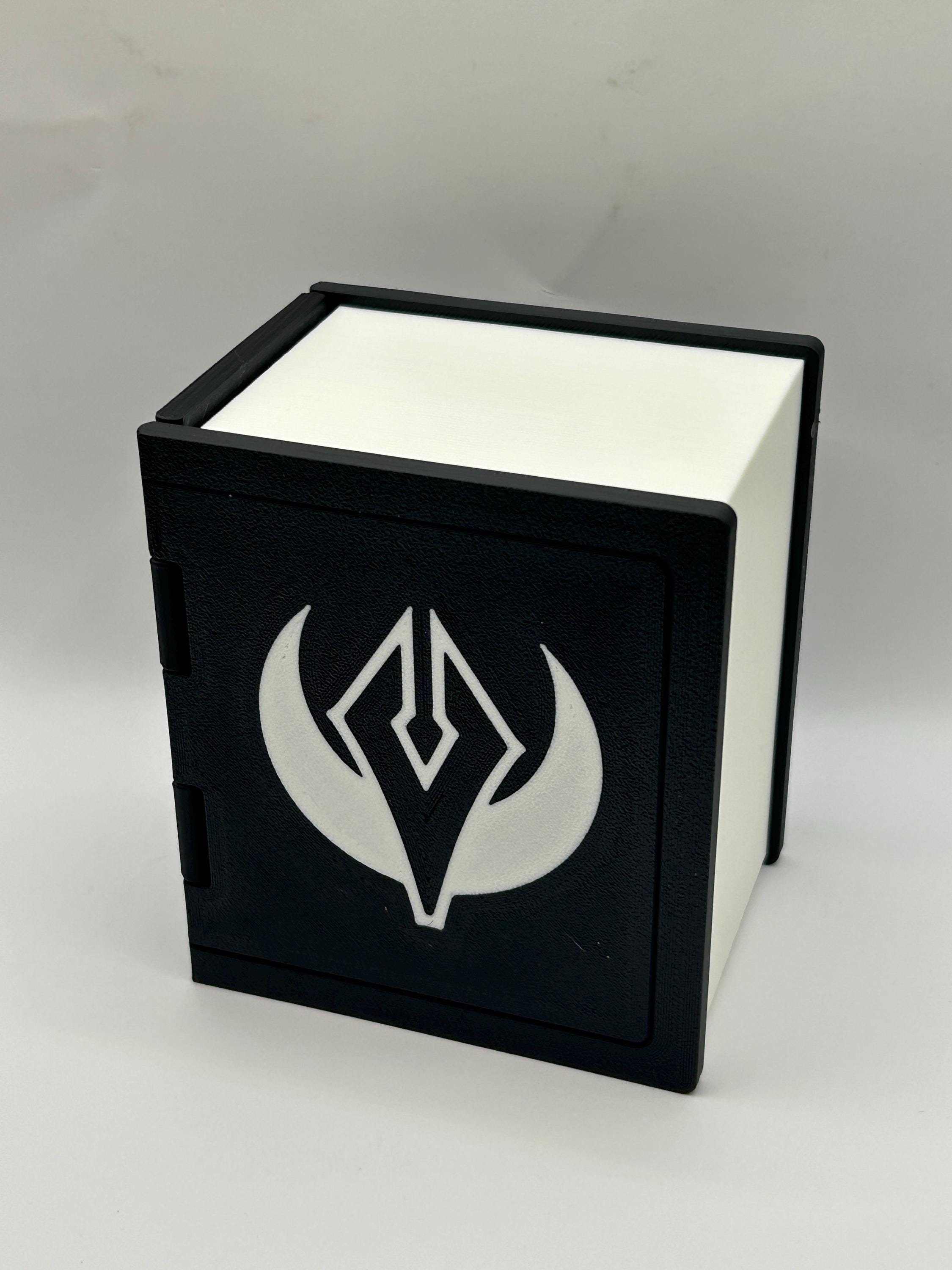 Strixhaven Spellbook Deck Box – 5 College Logos, MTG Commander Storage