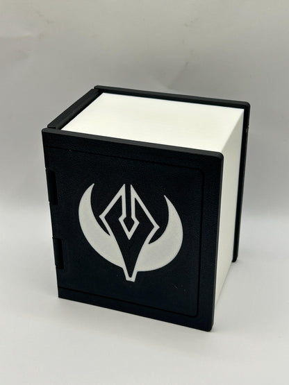 Strixhaven Spellbook Deck Box – 5 College Logos, MTG Commander Storage