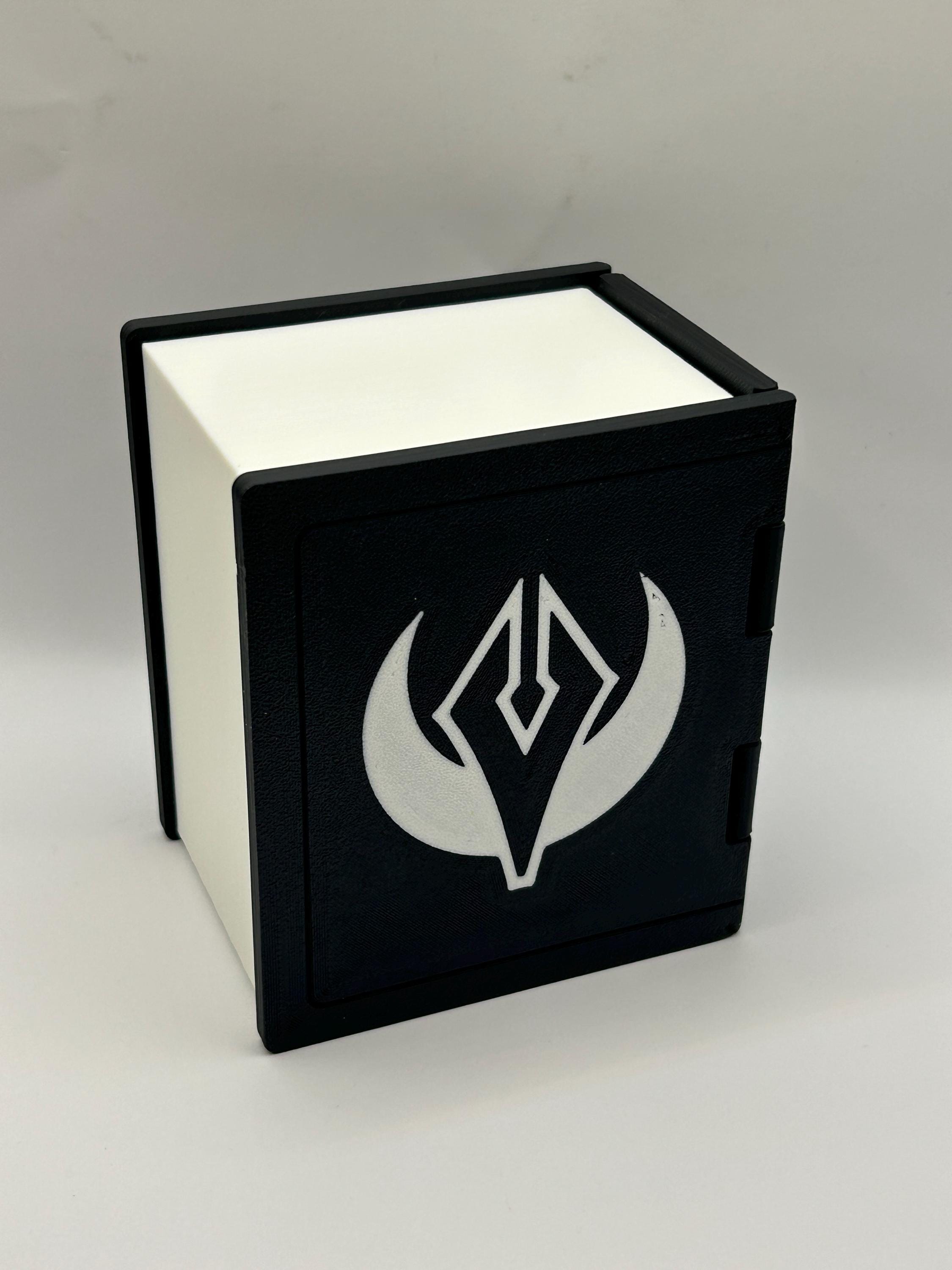 Strixhaven Spellbook Deck Box – 5 College Logos, MTG Commander Storage