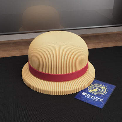 Luffy Straw Hat Deck Box – One Piece TCG Card Storage (Holds 100 Cards)