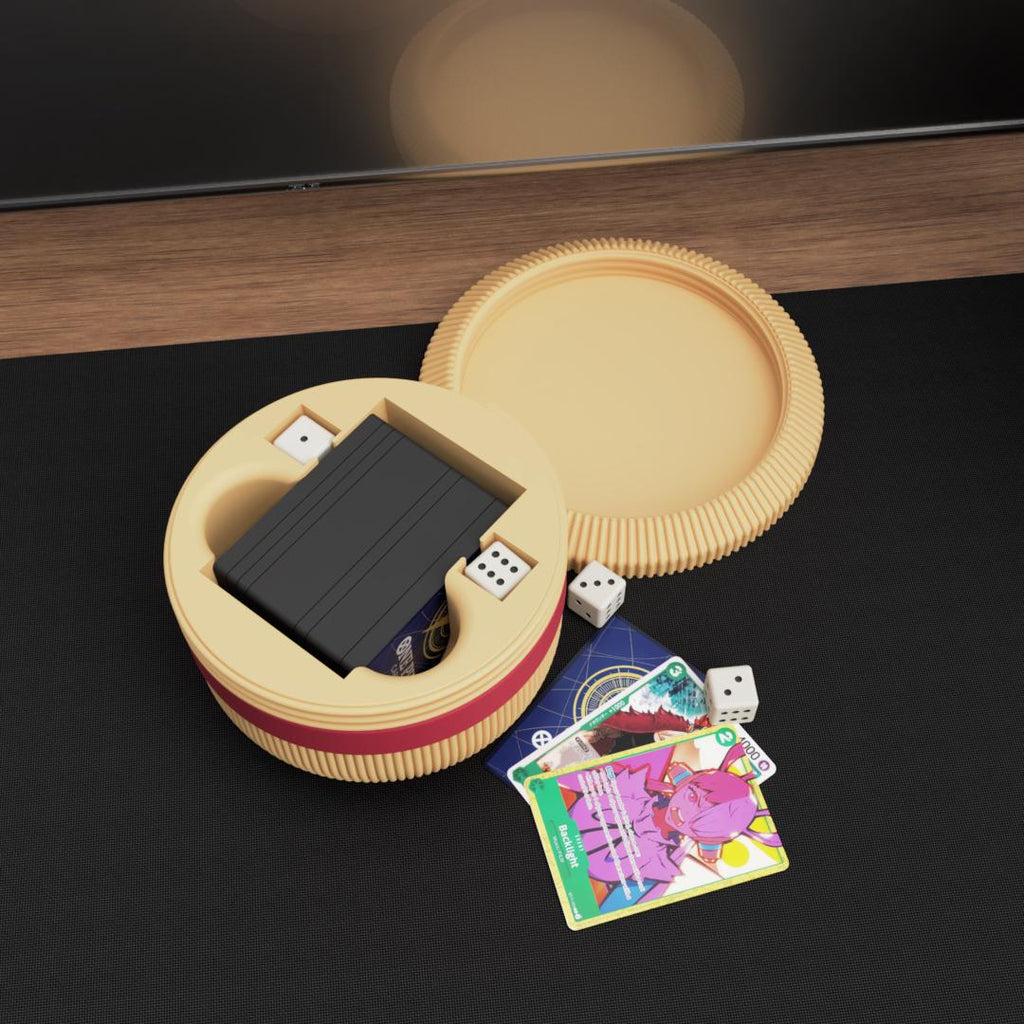 Luffy Straw Hat Deck Box – One Piece TCG Card Storage (Holds 100 Cards)