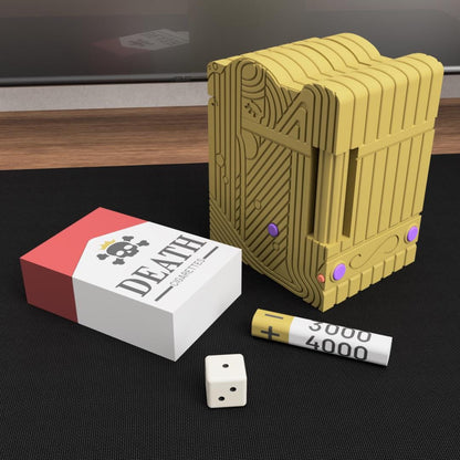 Sanji Inspired Lighter Dice, Case & Deck Box – 3D Printed Anime Gaming Set