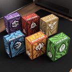 Riftbound Rune Deck Box – 3D Printed TCG Deck Case | 6 Elemental Styles | Fits 60+ Card Decks